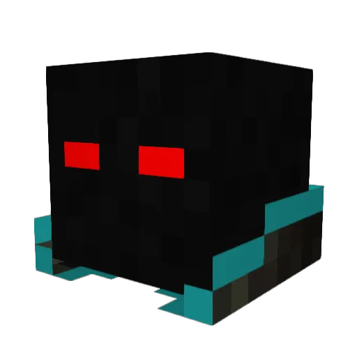 LeBoulito Minecraft avatar head, 3D render