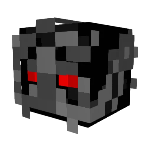 LeChainsmokers Minecraft avatar head, 3D render