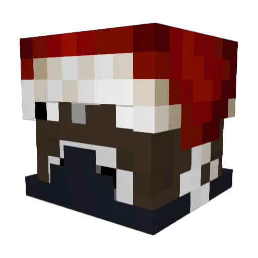 LeEpicWaffle Minecraft avatar head, 3D render