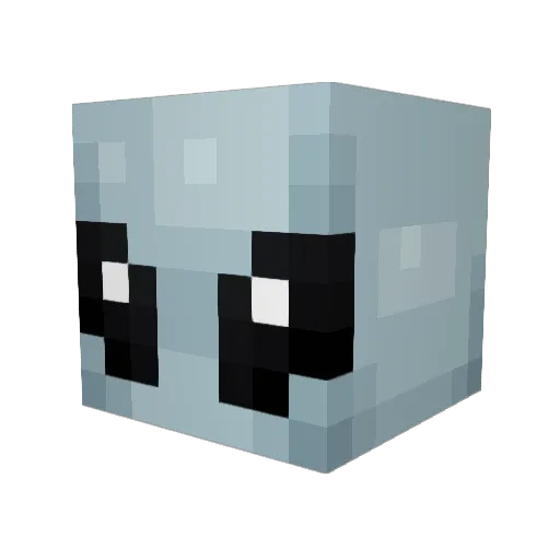 LeFrancooo Minecraft avatar head, 3D render