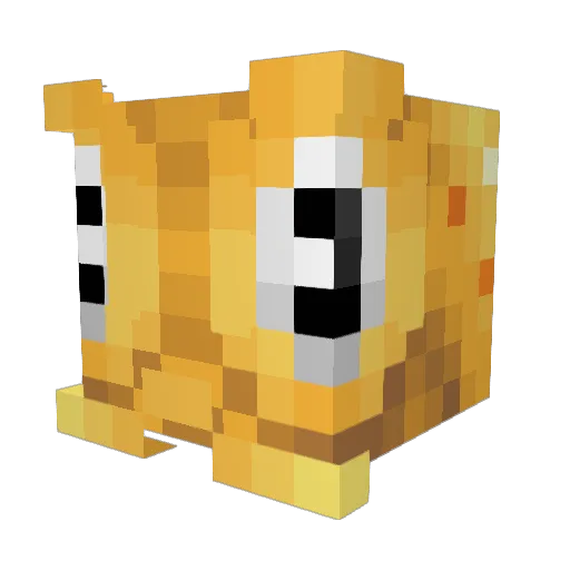 LeFrenchPoulpe Minecraft avatar head, 3D render