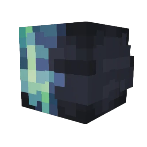 LeGujan Minecraft avatar head, 3D render