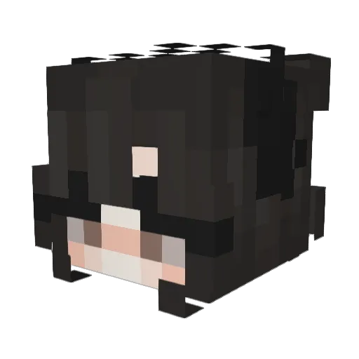 LeJacque4 Minecraft avatar head, 3D render