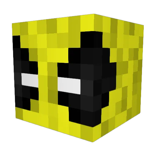 LeJoker4 Minecraft avatar head, 3D render
