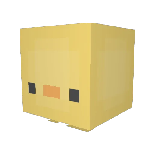 LeJustin97 Minecraft avatar head, 3D render