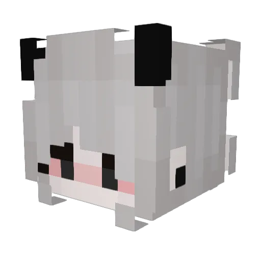 LeMaRg0 Minecraft avatar head, 3D render