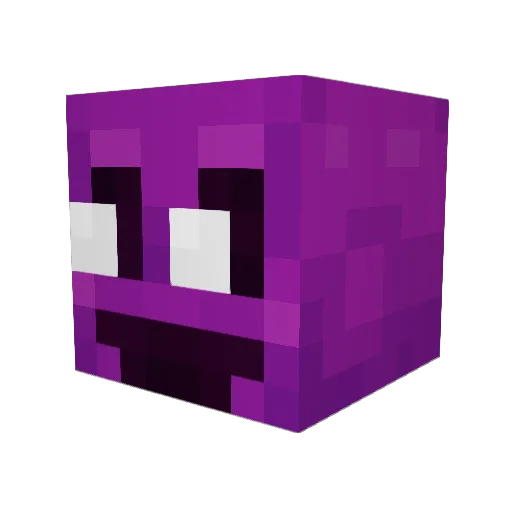 LeMecPasNet Minecraft avatar head, 3D render