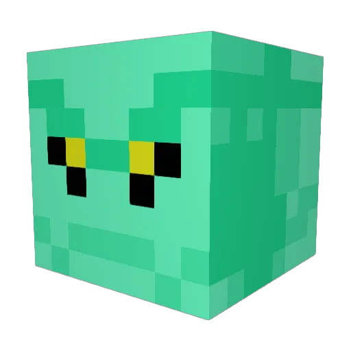 LeMimiUwU Minecraft avatar head, 3D render