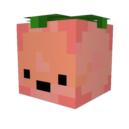 LeMonEgg Minecraft avatar head, 3D render