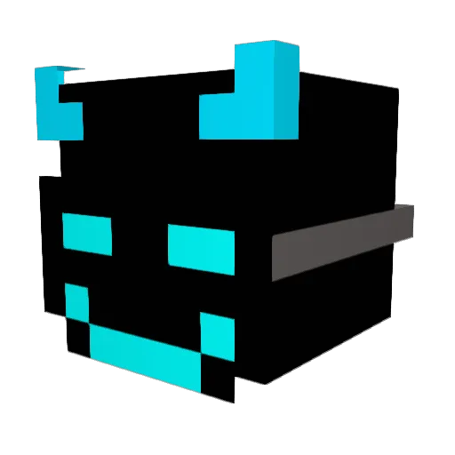 LeMxnke Minecraft avatar head, 3D render
