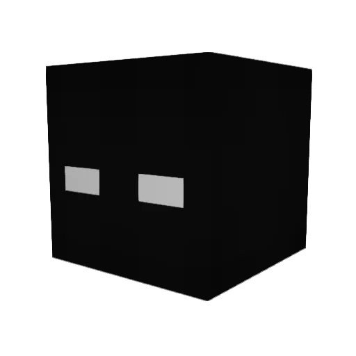 LeNeant666 Minecraft avatar head, 3D render