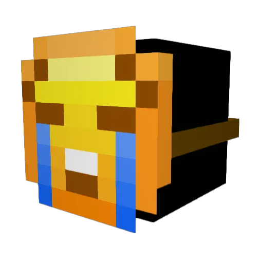 LePablosito Minecraft avatar head, 3D render