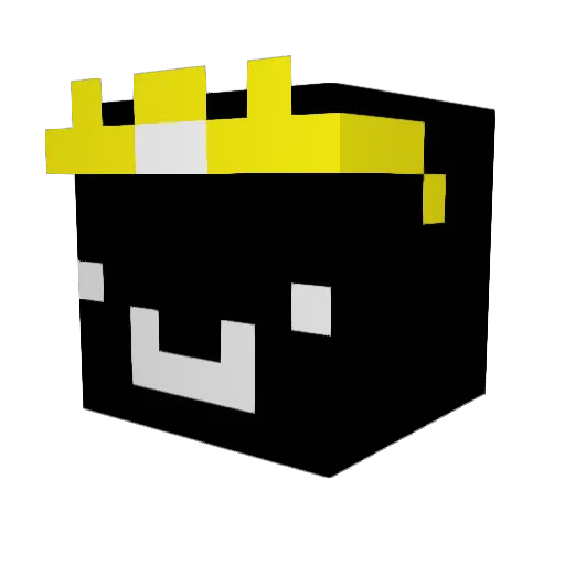 LePearr Minecraft avatar head, 3D render