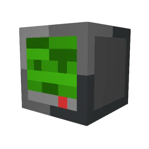 LePika5376 Minecraft avatar head, 3D render