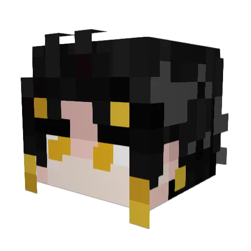 LeRoi_Dagobert Minecraft avatar head, 3D render