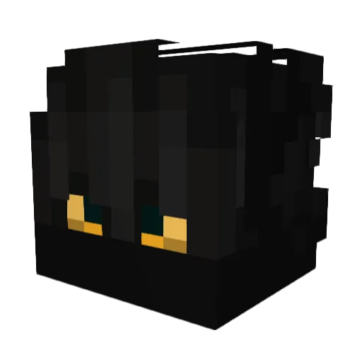 LeSlenqu Minecraft avatar head, 3D render
