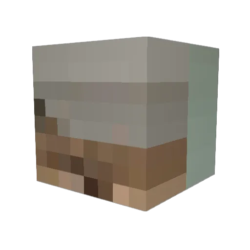 LeSnaken Minecraft avatar head, 3D render