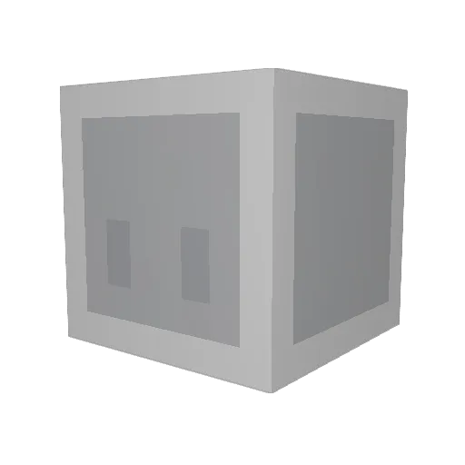 LeSomeone Minecraft avatar head, 3D render