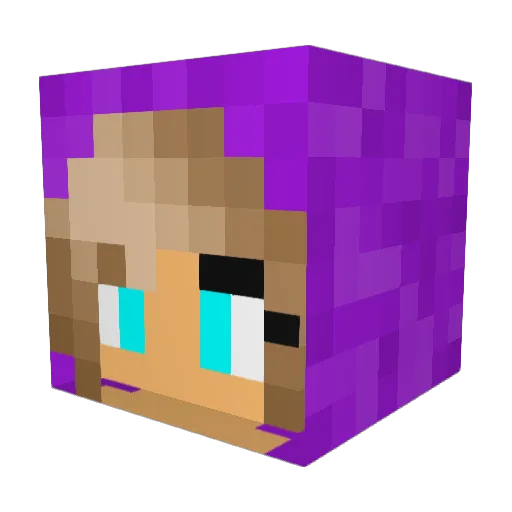 LeVapeDeKalos Minecraft avatar head, 3D render