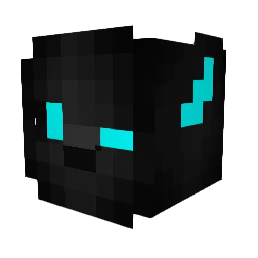 LeXarrion Minecraft avatar head, 3D render