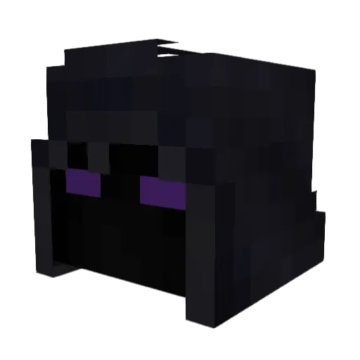LeXiRuS Minecraft avatar head, 3D render