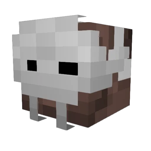 Le_Domo Minecraft avatar head, 3D render