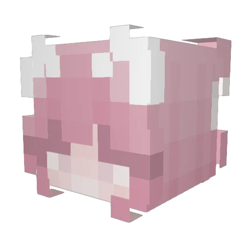 Lea__uwu Minecraft avatar head, 3D render