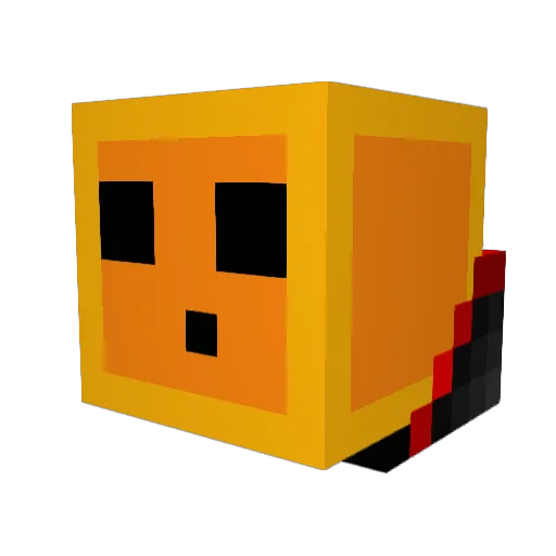 Leadpatriot Minecraft avatar head, 3D render