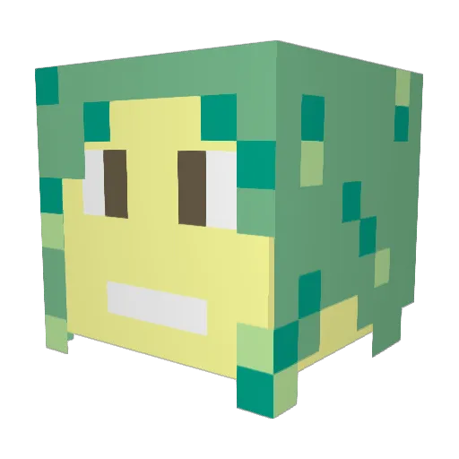 Leaf847 Minecraft avatar head, 3D render