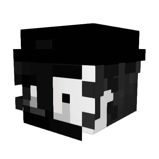 Leaf94 Minecraft avatar head, 3D render