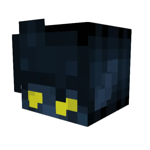 LeafClov3r Minecraft avatar head, 3D render