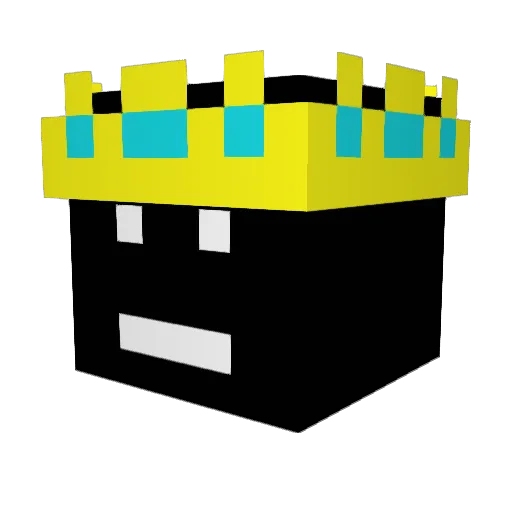 LeafPb Minecraft avatar head, 3D render
