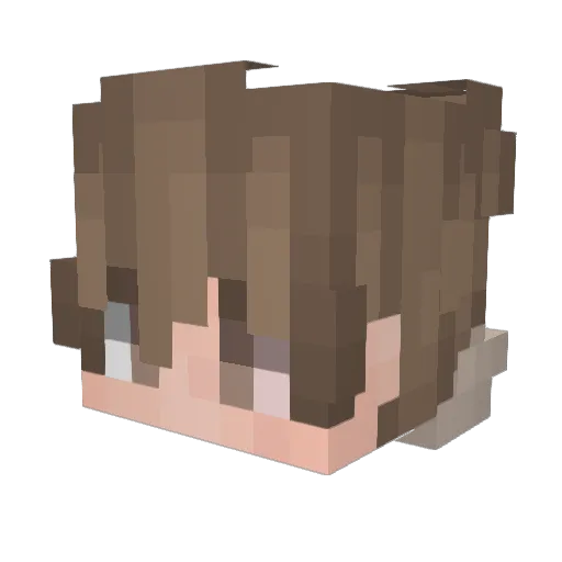 Leaf_Shadows Minecraft avatar head, 3D render