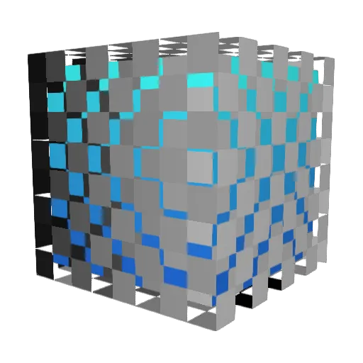 Leafpom Minecraft avatar head, 3D render