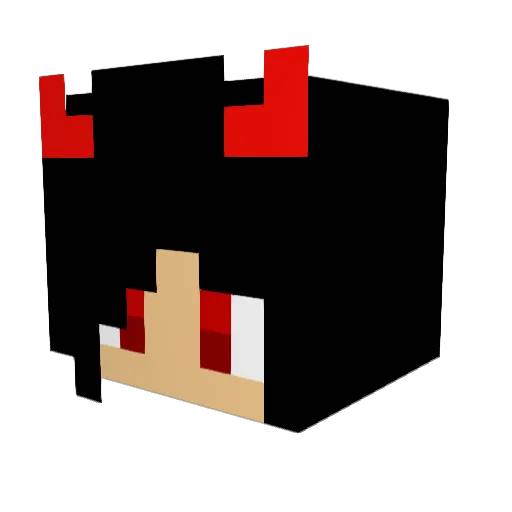LeafyHeals Minecraft avatar head, 3D render