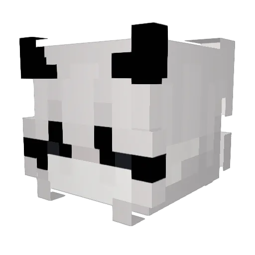 LeafyJan Minecraft avatar head, 3D render