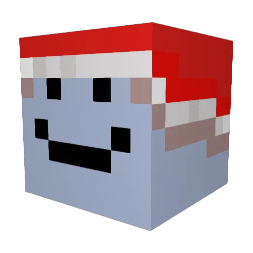 LeafyObliv Minecraft avatar head, 3D render