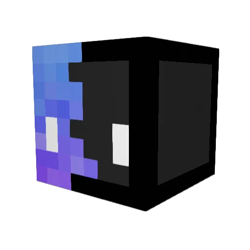 Leafygreen34 Minecraft avatar head, 3D render