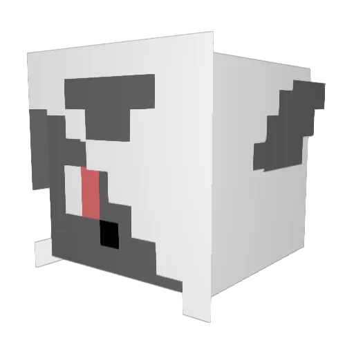 Leafyyy_ Minecraft avatar head, 3D render