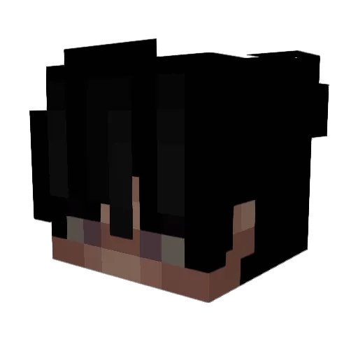 LeakedIP Minecraft avatar head, 3D render