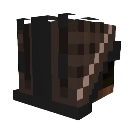 Leaky_Hunter Minecraft avatar head, 3D render