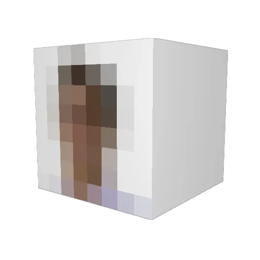 Lean272000 Minecraft avatar head, 3D render
