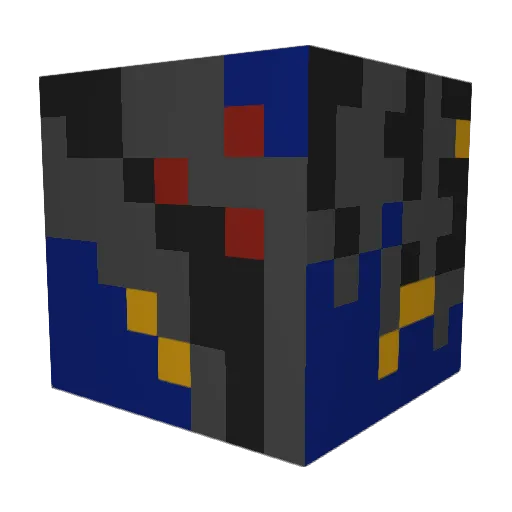 LeanKra Minecraft avatar head, 3D render