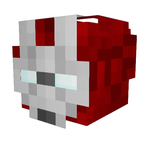 LeanchuaLI Minecraft avatar head, 3D render