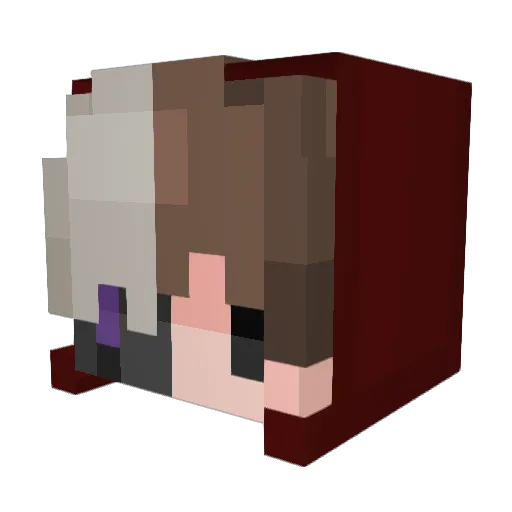 LeanderArien Minecraft avatar head, 3D render