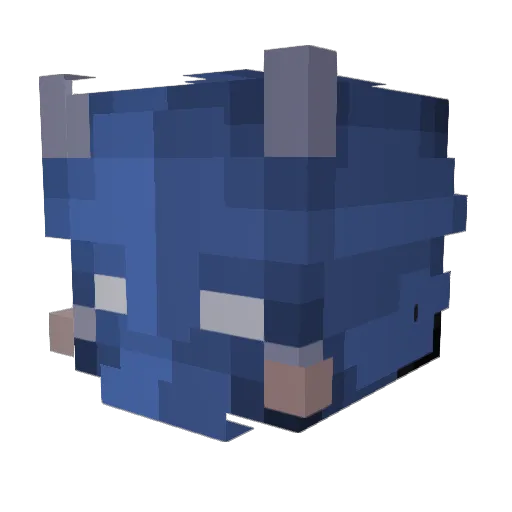 Leandro62 Minecraft avatar head, 3D render