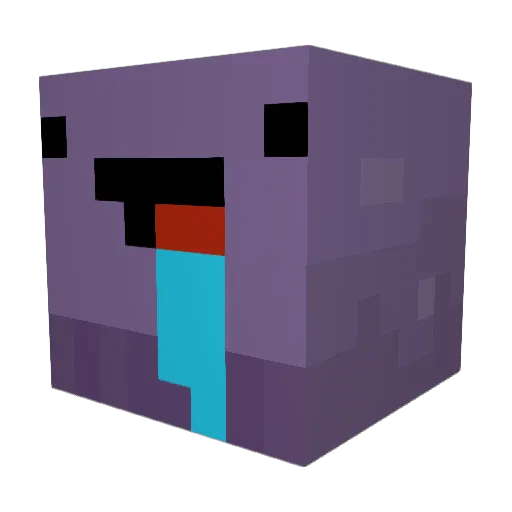Leas_ Minecraft avatar head, 3D render