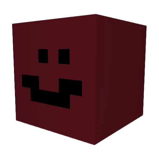 Leashs Minecraft avatar head, 3D render