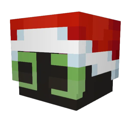 LeatherOli99 Minecraft avatar head, 3D render