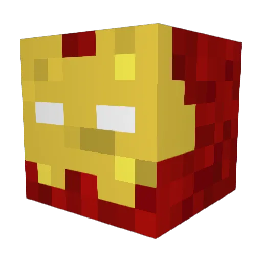 Leato69 Minecraft avatar head, 3D render